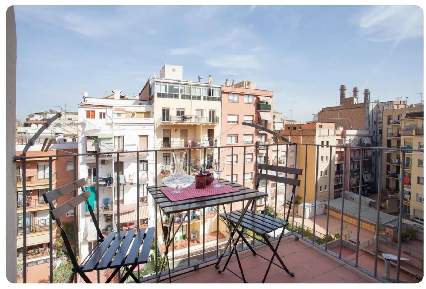 Piquer Con Terraza Appartement Barcelona Buitenkant foto